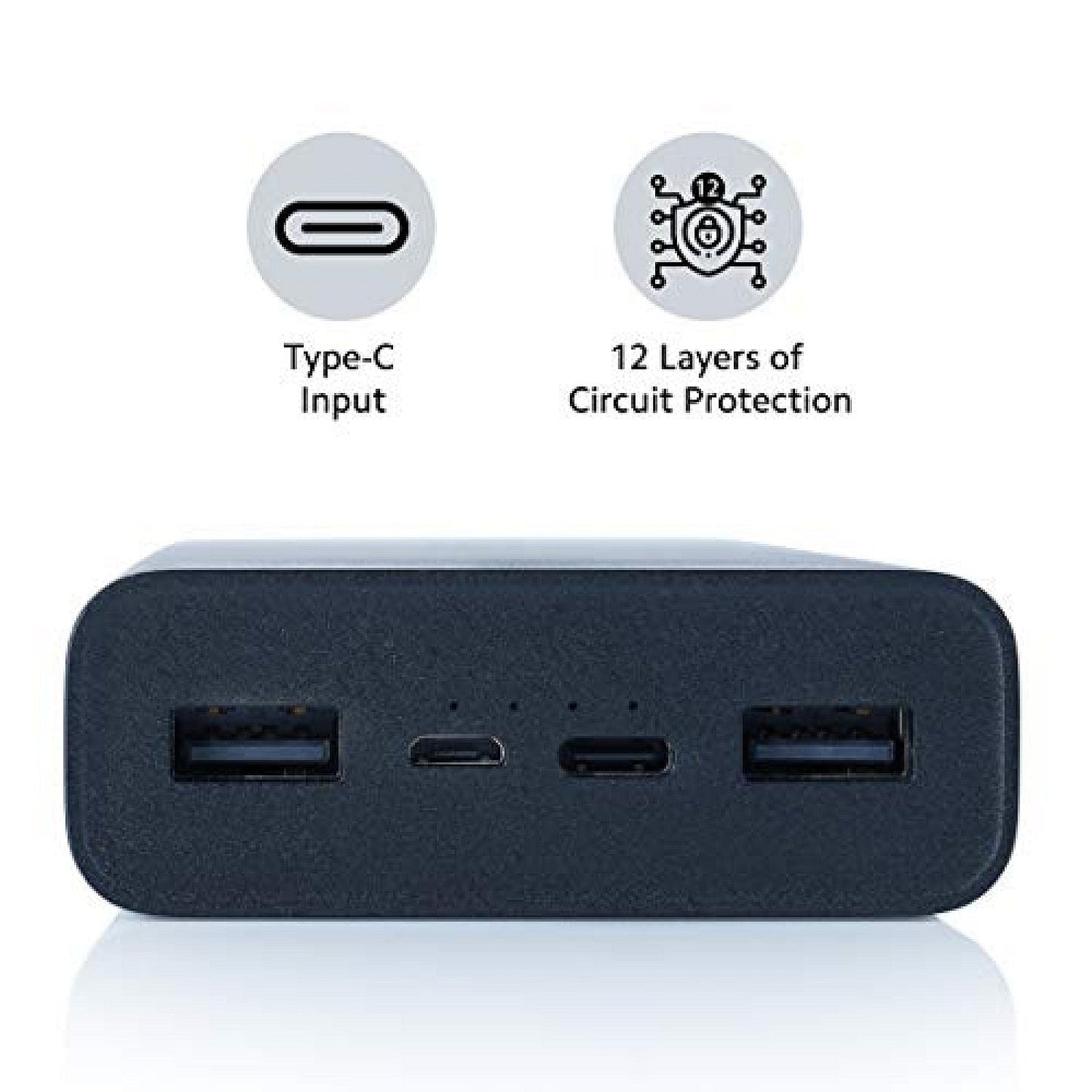 Mi Power Bank 3i 20000mAh Triple Output and Dual Input Port 18W Fast Charging Black